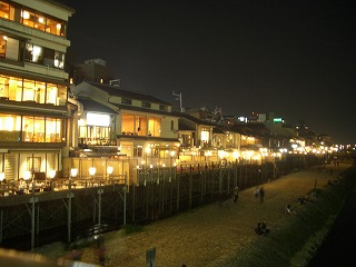 夜の祇園